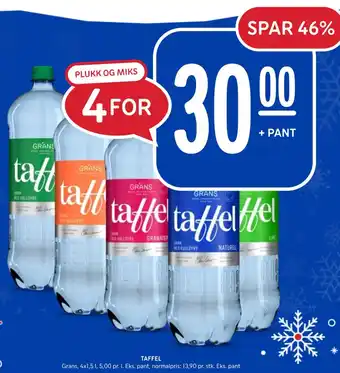 Rema 1000 TAFFEL tilbud