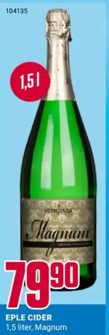 Europris EPLE CIDER 1,5 liter, Magnum tilbud