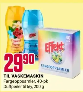 TIL VASKEMASKIN Fargeoppsamler, 40-pk Duftperler til tøy, 200 g