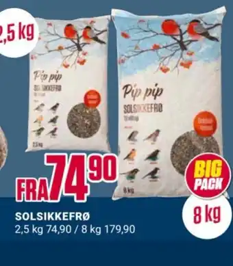 Europris SOLSIKKEFRØ tilbud