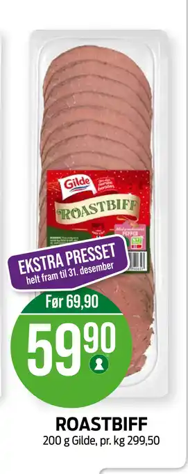 Kiwi Roastbiff tilbud