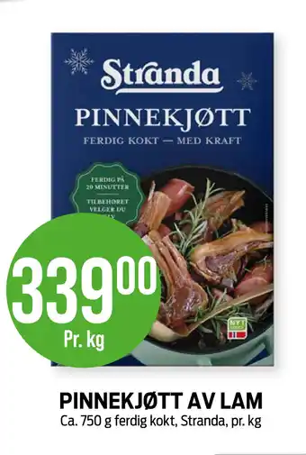 Kiwi Pinnekjøtt av lam tilbud