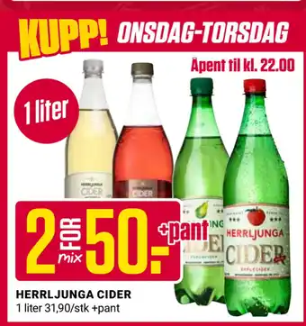 Europris Herrljunga cider tilbud