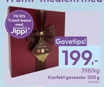 Gigaboks Konfekt gaveæske tilbud