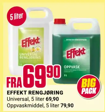 Europris Effekt rengjøring tilbud