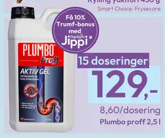 Gigaboks Plumbo proff 2.5 l tilbud