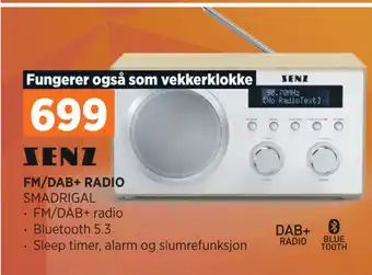 POWER Fm/dab+ radio tilbud