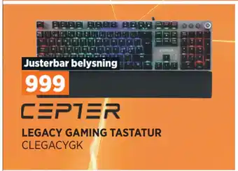 POWER Legacy gaming tastatur tilbud