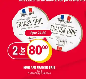 Coop Extra Mon ami fransk brie tilbud