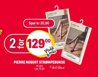 Coop Extra Pierre robert strømpebukse tilbud