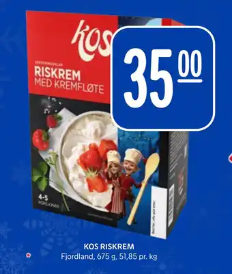 Rema 1000 Kos riskrem tilbud