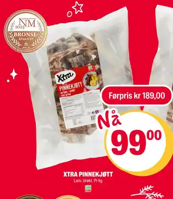 Coop Extra Xtra pinnekjøtt tilbud