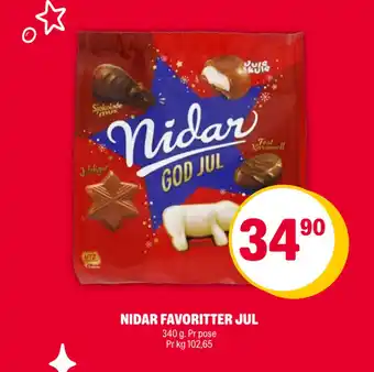 Coop Extra Nidar favoritter jul tilbud