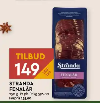Coop Mega Stranda fenalår tilbud