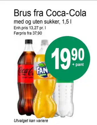 Joker Brus fra coca-cola tilbud