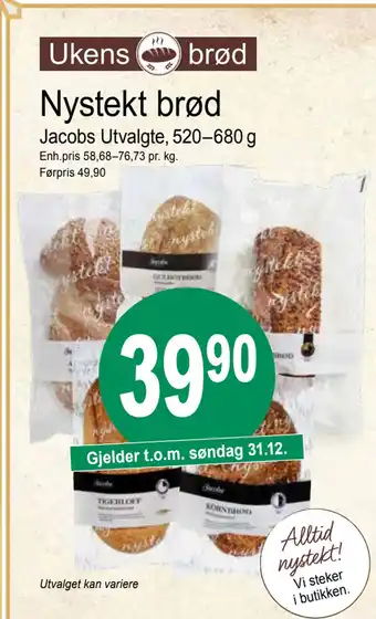 Joker Nystekt brød tilbud