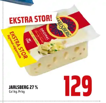 Coop Obs Jarlsberg 27 % tilbud