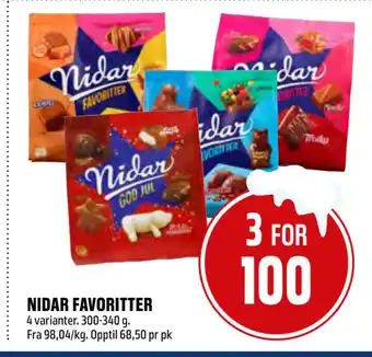 Coop Obs Nidar favoritter tilbud