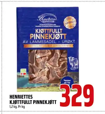 Coop Obs Henriettes kjøttfullt pinnekjøtt tilbud