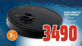Coop Obs Ecovacs deboot n8 robotstøvsuger tilbud