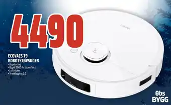 Coop Obs Ecovacs t9 robotstøvsuger tilbud