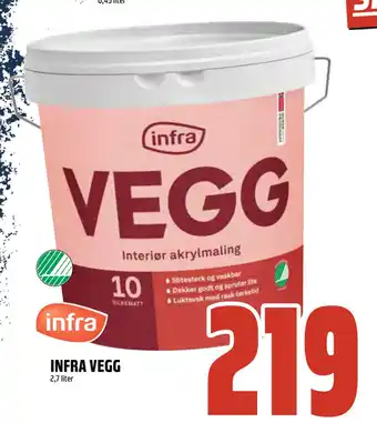 Coop Obs Infra vegg tilbud