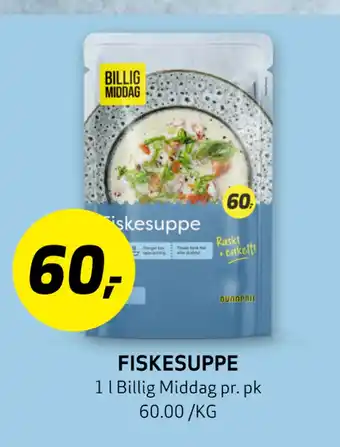 Bunnpris Fiskesuppe tilbud