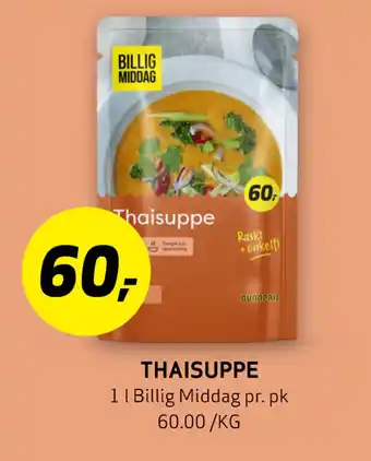 Bunnpris Thaisuppe tilbud