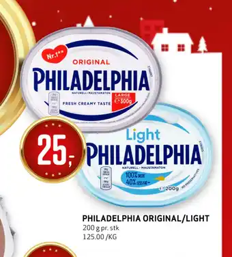 Bunnpris Philadelphia original/light tilbud