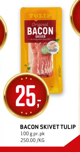 Bunnpris Bacon skivet tulip tilbud