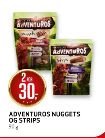 Bunnpris Adventuros nuggets og strips tilbud