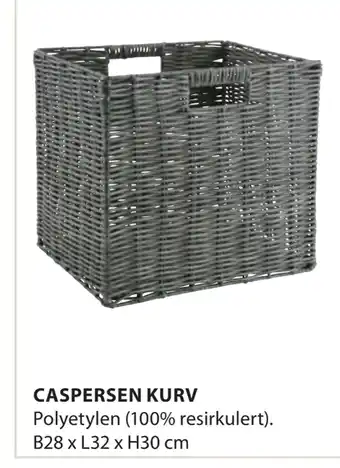 JYSK Caspersen kurv tilbud
