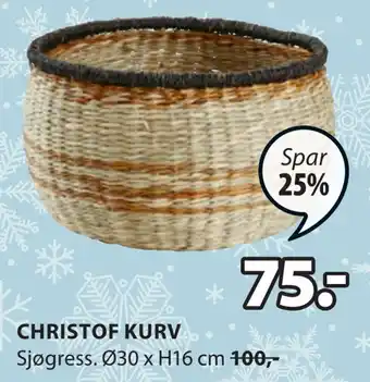 JYSK Christof kurv tilbud