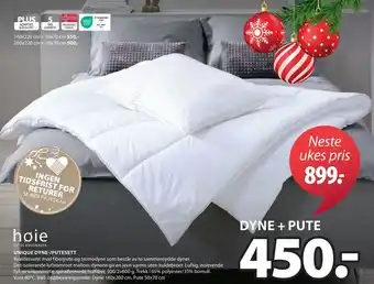 JYSK Unique dyne-/putesett tilbud