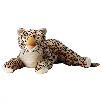 IKEA Morrhår tøyleke, leopard/beige, 80 cm tilbud