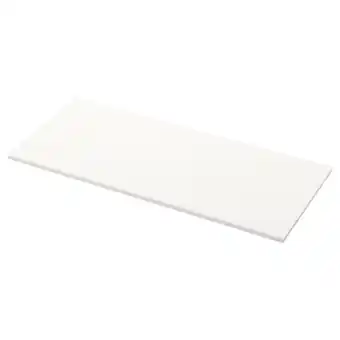 IKEA Tolken benkeplate, hvit/laminert plate, 122x49 cm tilbud