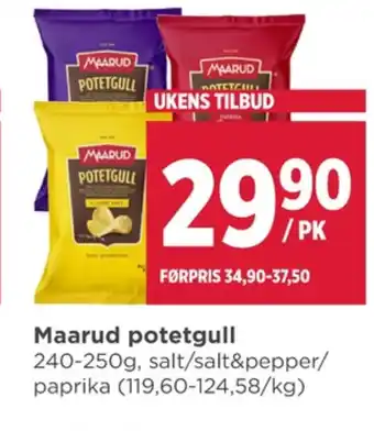 Meny Maarud chips tilbud