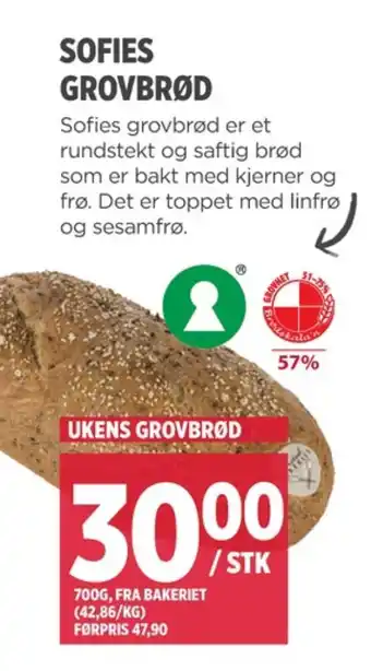 Meny Meny baker brød tilbud