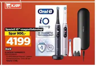 POWER Braun oral-b eltannbørste tilbud
