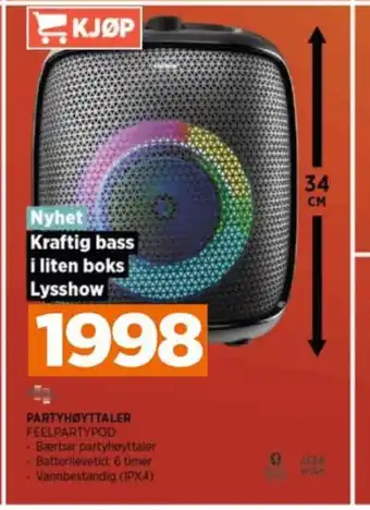 POWER Feel nanobuds høyttaler tilbud