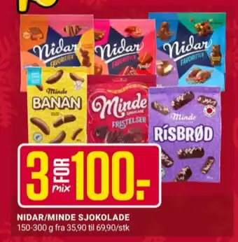 Europris Fristelser sjokoladepose tilbud