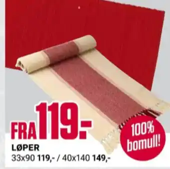 Europris Ukjent løper tilbud