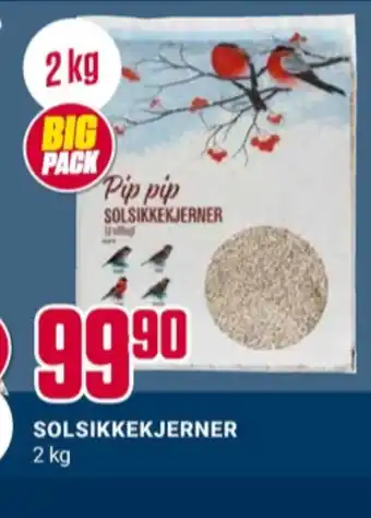 Europris Ukjent solsikkefrø tilbud