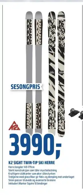Coop Obs K2 ski tilbud