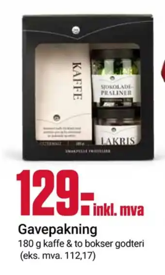 Europris Ukjent gavesett tilbud