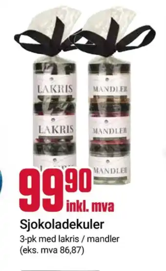 Europris Lea sjokoladekuler tilbud