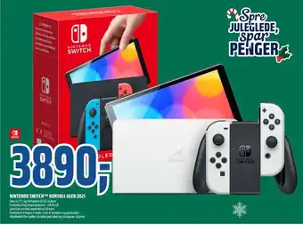 Coop Obs Nintendo switch spillekonsol tilbud