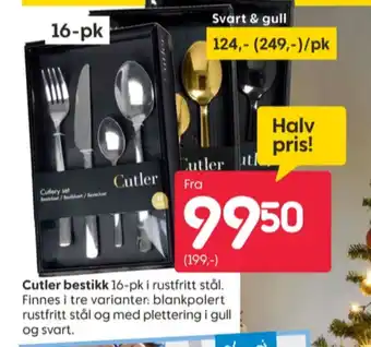 Rusta Cutler bestikk tilbud