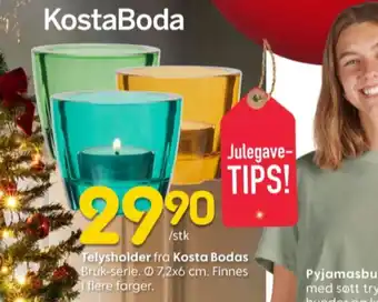 Kosta boda telysholder