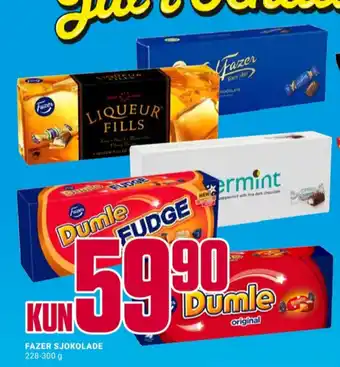 Europris Fazermint konfekt tilbud